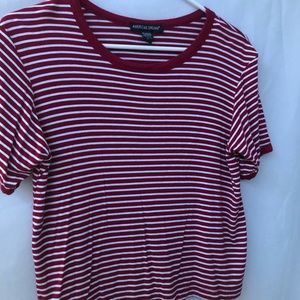 Red/white strip shirt